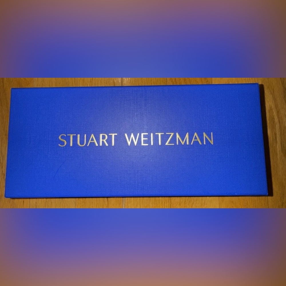 AUTHENTIC EMPTY STUART WEITZMAN Shoe Box 10.5” x  5” x 4.5”